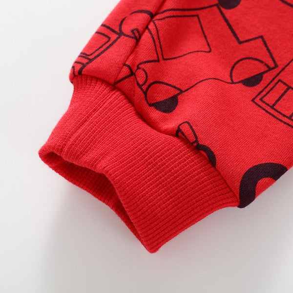 Trucks and Trains Toddler Jogger Set