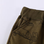 Load image into Gallery viewer, Bulldozer Toddler Boy Jogger Pants
