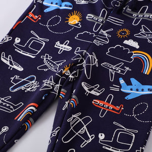 Flying Objects Toddler Boy Joggers