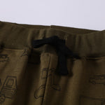 Load image into Gallery viewer, Bulldozer Toddler Boy Jogger Pants
