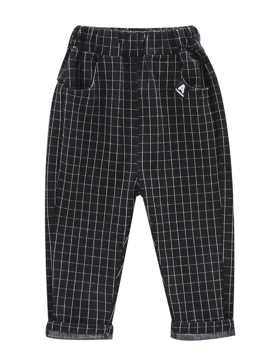 Checkmate Checkered Toddler Boy Trousers