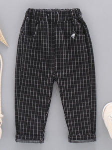 Checkmate Checkered Toddler Boy Trousers