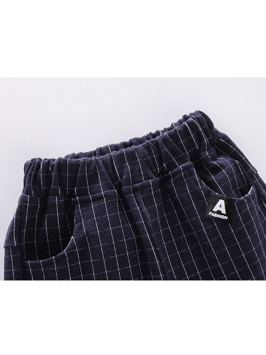 Checkmate Checkered Toddler Boy Trousers
