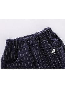 Checkmate Checkered Toddler Boy Trousers