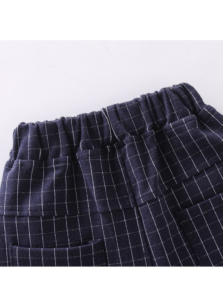 Checkmate Checkered Toddler Boy Trousers