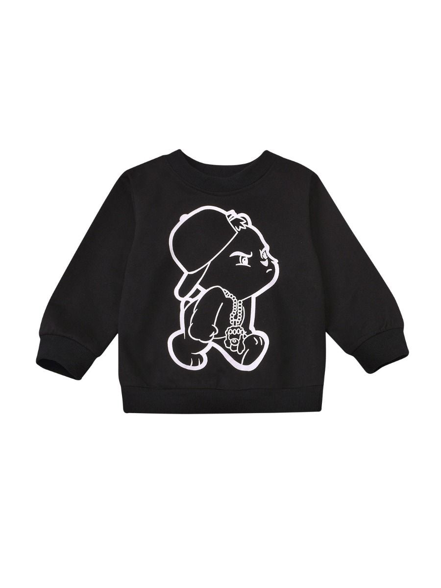 Moody Bear Toddler Boy Sweatshirt