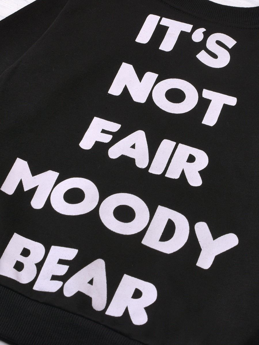 Moody Bear Toddler Boy Sweatshirt