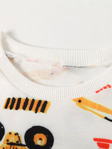 Excavator Toddler Boy Jogger Set