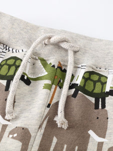 Zoo Animals Toddler Boy Jogger Set