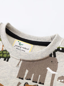 Zoo Animals Toddler Boy Jogger Set