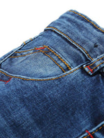 Load image into Gallery viewer, Plaid Toddler Boy Jeans
