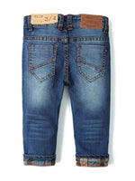 Load image into Gallery viewer, Plaid Toddler Boy Jeans
