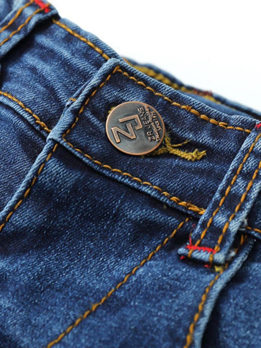 Plaid Toddler Boy Jeans