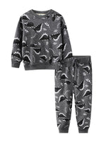 Load image into Gallery viewer, B&amp;W Dino Toddler Jogger Set
