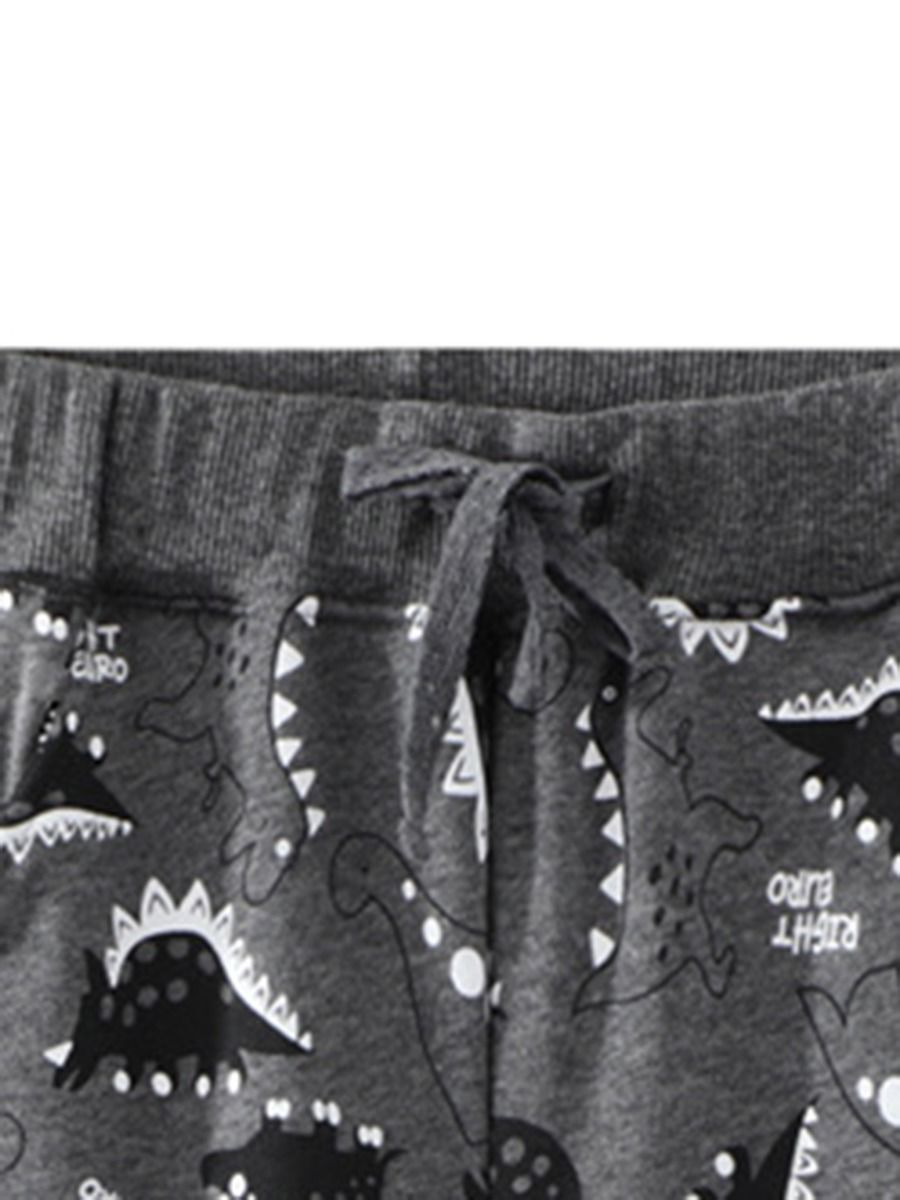 B&W Dino Toddler Jogger Set