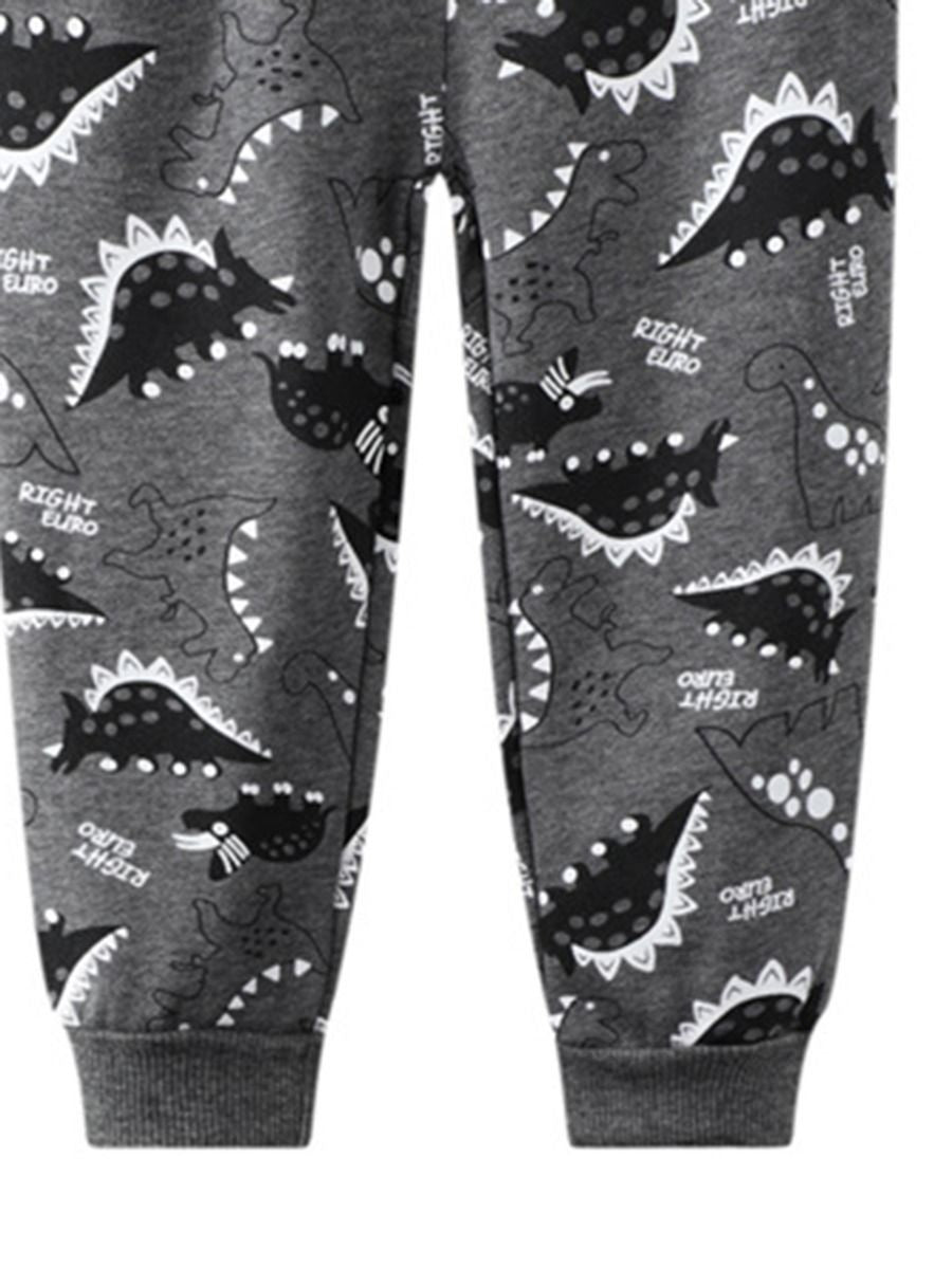 B&W Dino Toddler Jogger Set