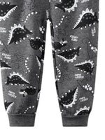 Load image into Gallery viewer, B&amp;W Dino Toddler Jogger Set
