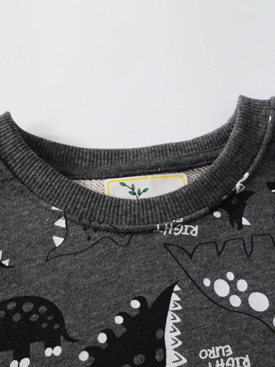 B&W Dino Toddler Jogger Set