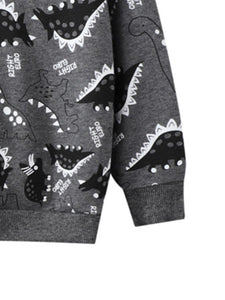 B&W Dino Toddler Jogger Set