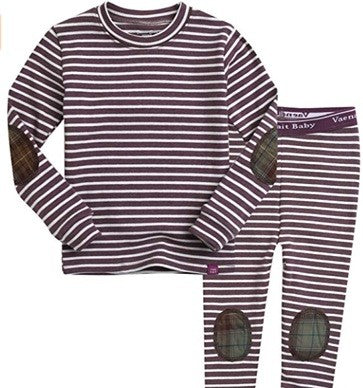 Crayon Purple Toddler Pajamas