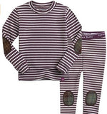 Load image into Gallery viewer, Crayon Purple Toddler Pajamas
