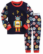 Load image into Gallery viewer, Megabot Robot Toddler Boy Pajamas
