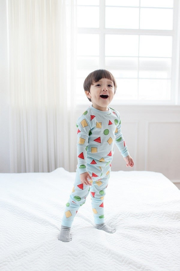 Shapes and Colors!!!  Toddler Boy Pajamas