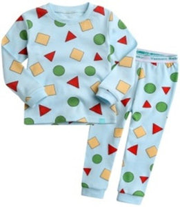 Shapes and Colors!!!  Toddler Boy Pajamas