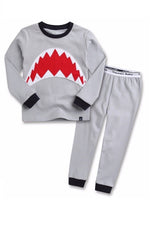 Load image into Gallery viewer, It&#39;s a Shark! Toddler Boy Pajamas
