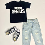 Load image into Gallery viewer, Born Genius Tee - Skunk

