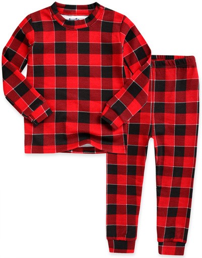 Gingham Toddler Boy Pajamas