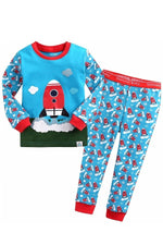 Load image into Gallery viewer, To The Moon! Toddler Boy Pajamas
