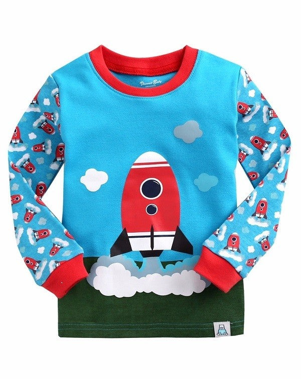 To The Moon! Toddler Boy Pajamas