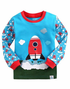 To The Moon! Toddler Boy Pajamas