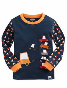 Traffic Jam Toddler Boy Pajamas