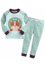 Load image into Gallery viewer, Cute Pup Toddler Boy Pajamas
