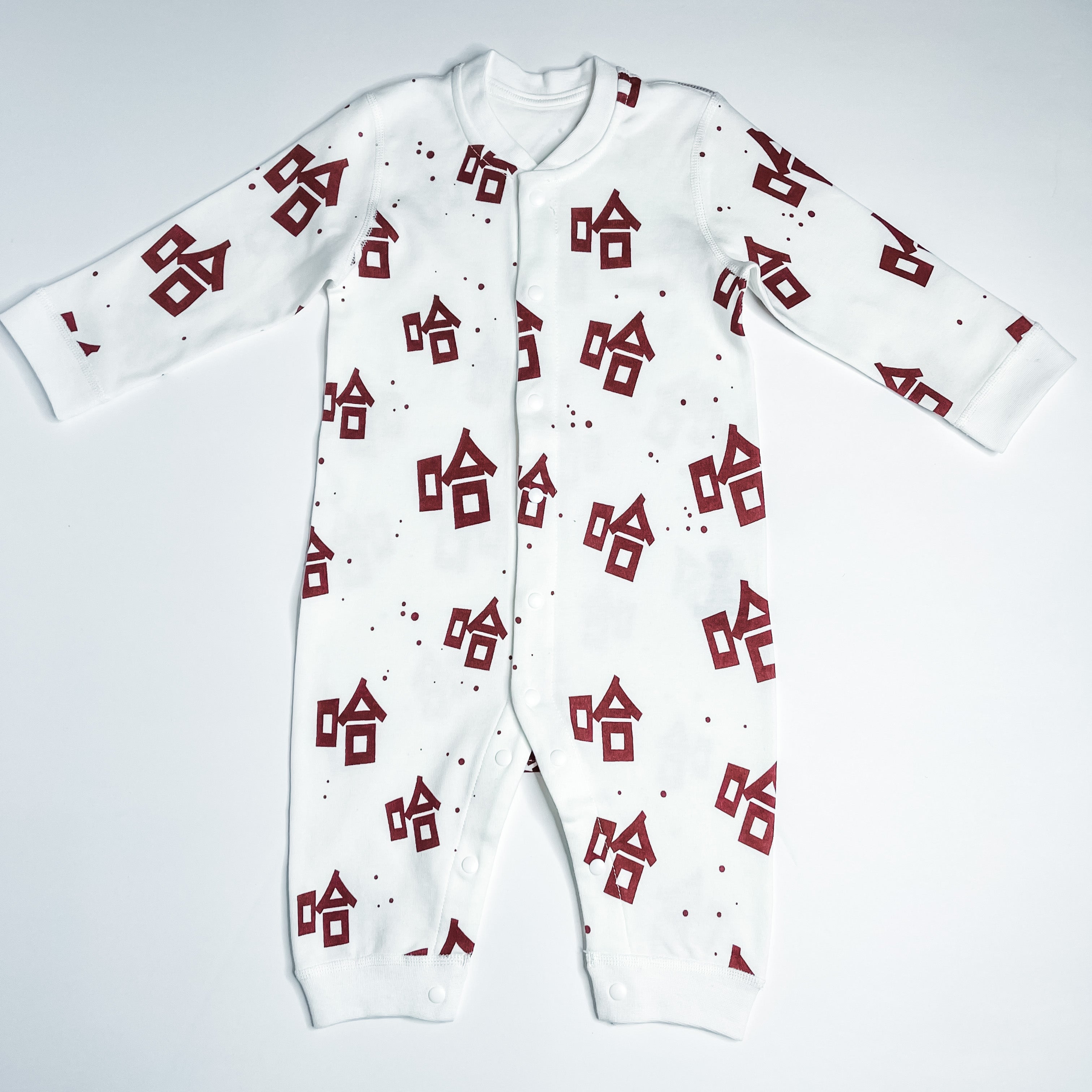 Red Shapes Infant/Toddler Onesie