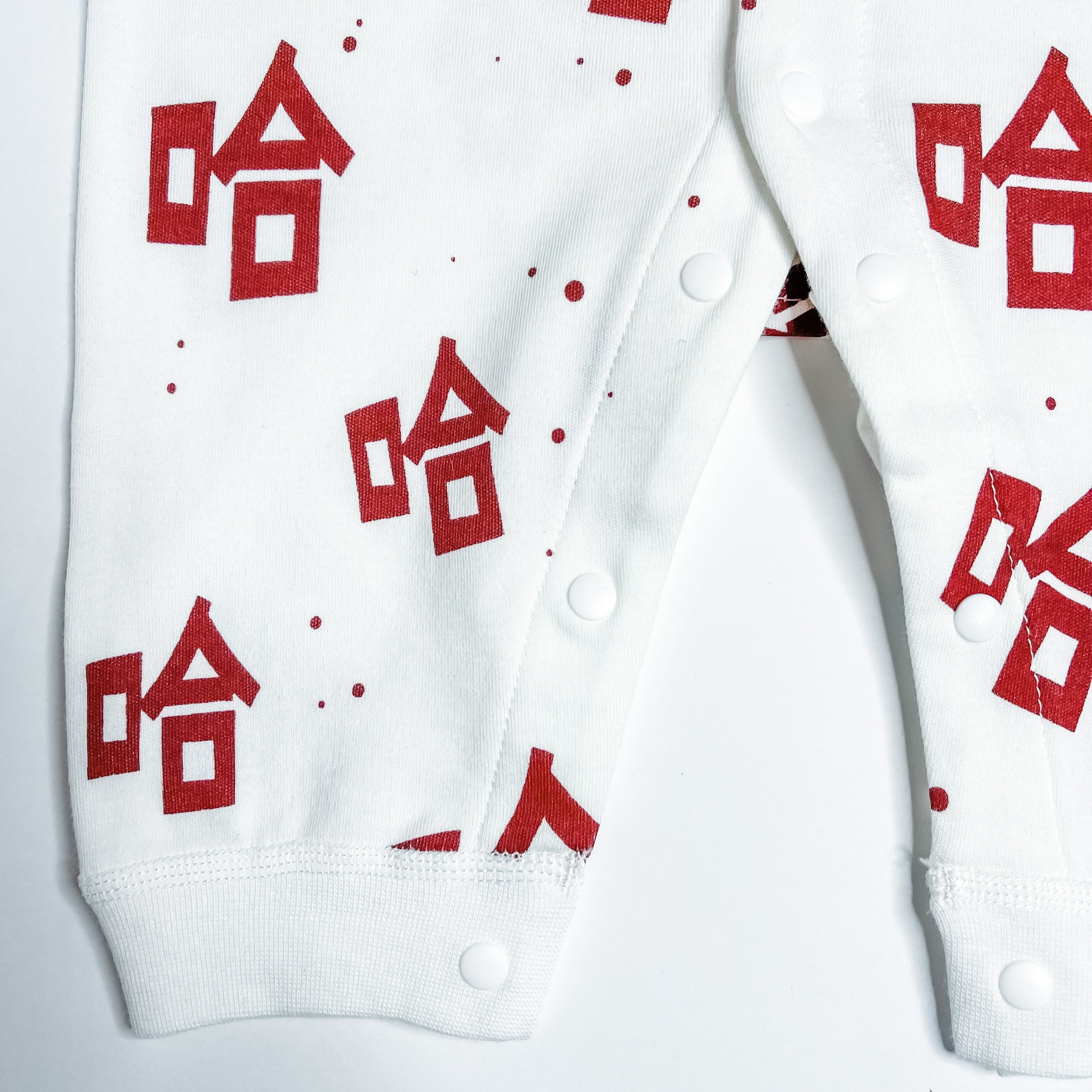 Red Shapes Infant/Toddler Onesie