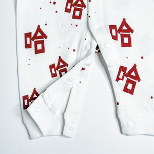 Red Shapes Infant/Toddler Onesie