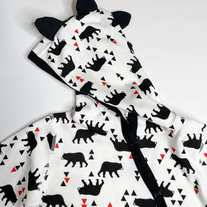 Mountain Bear Infant/Toddler Cardigan