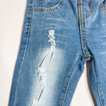Load image into Gallery viewer, Red Stitch Toddler Boy Jeans
