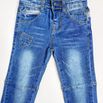 Load image into Gallery viewer, Pockets-A-Plenty Toddler Boy Denim Joggers
