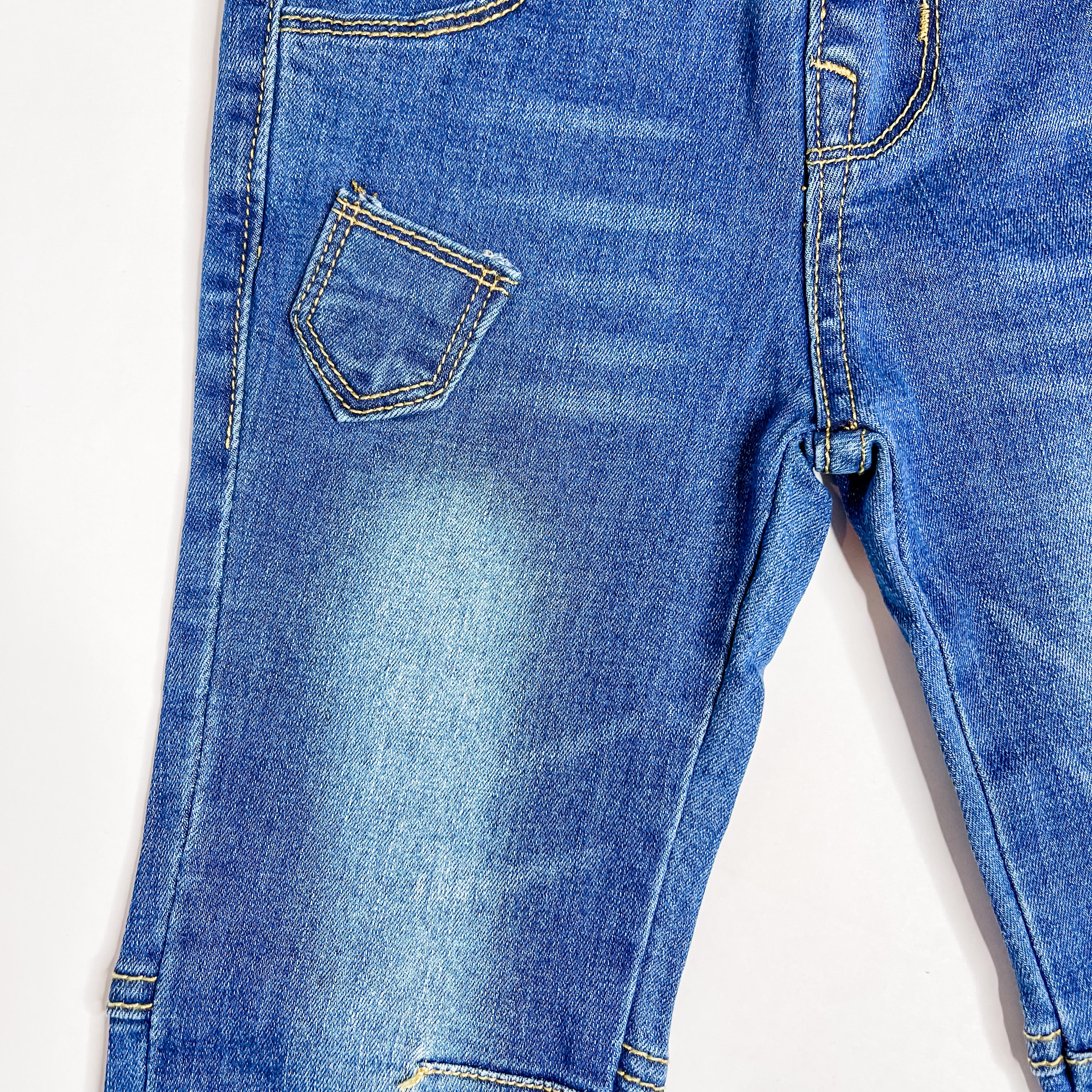 Pockets-A-Plenty Toddler Boy Denim Joggers