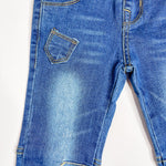 Load image into Gallery viewer, Pockets-A-Plenty Toddler Boy Denim Joggers
