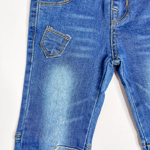 Pockets-A-Plenty Toddler Boy Denim Joggers