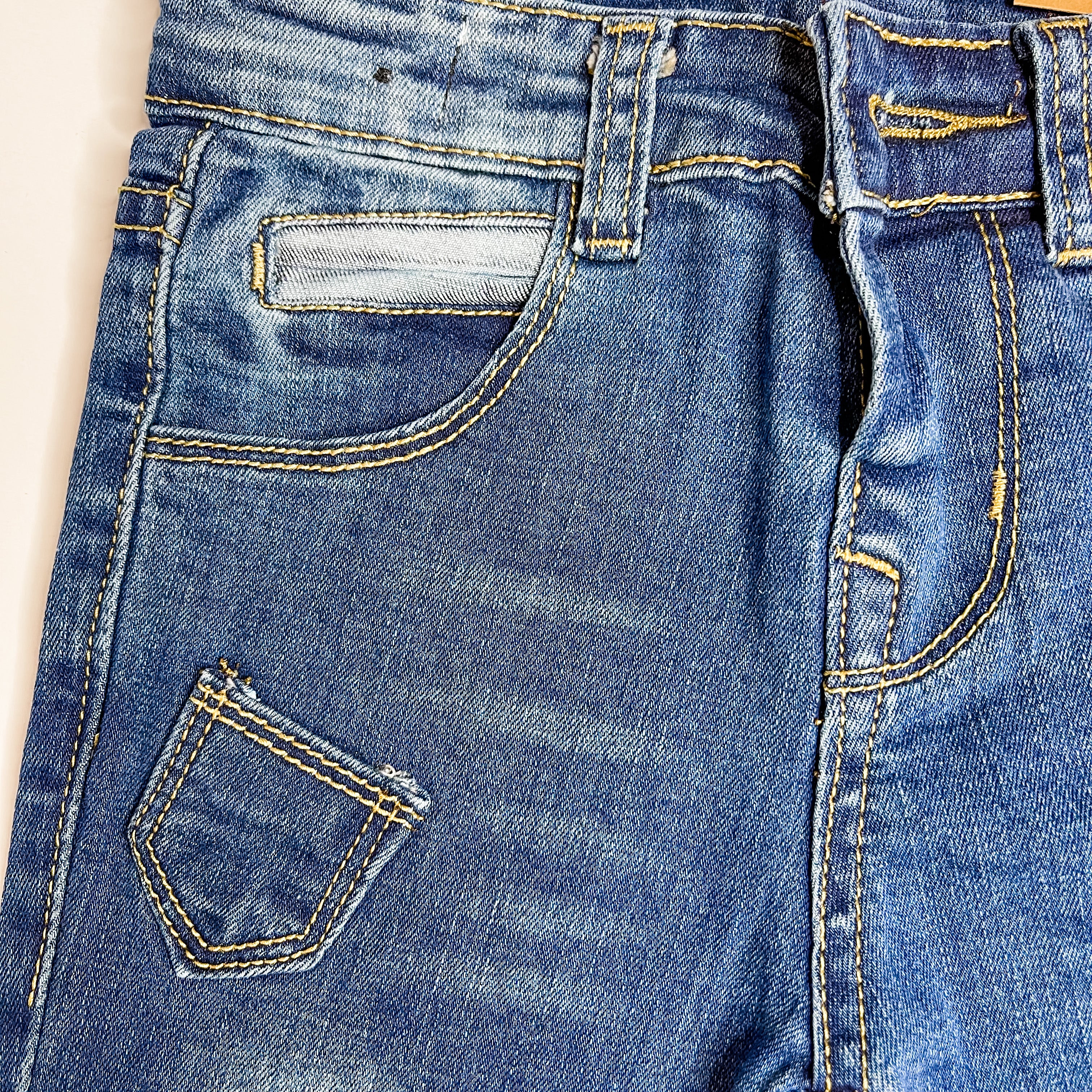 Pockets-A-Plenty Toddler Boy Denim Joggers