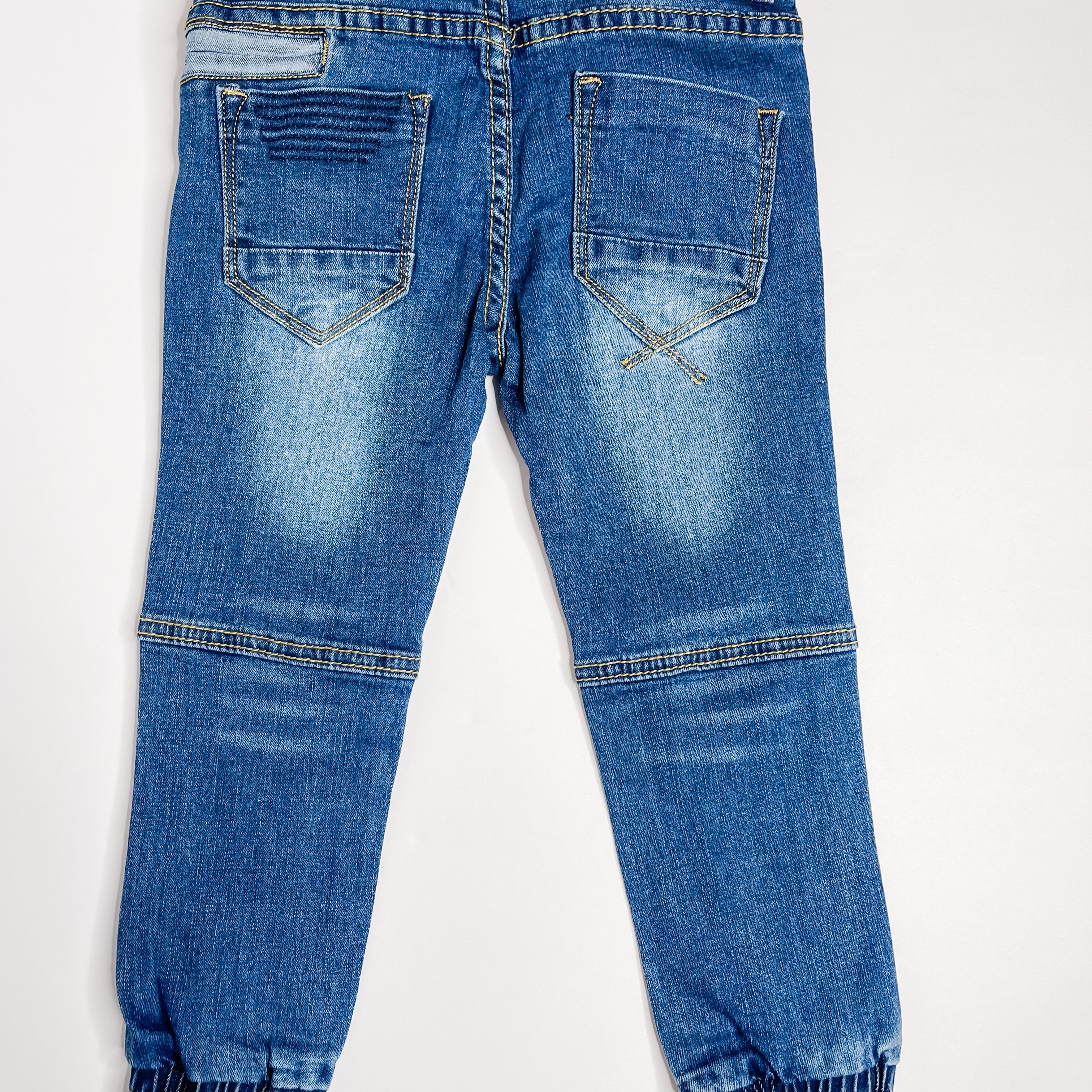 Pockets-A-Plenty Toddler Boy Denim Joggers