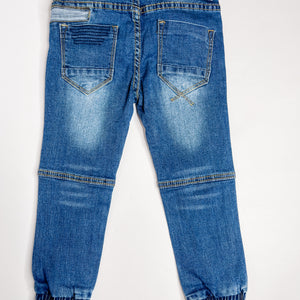 Pockets-A-Plenty Toddler Boy Denim Joggers