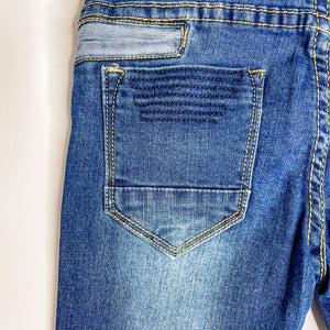 Pockets-A-Plenty Toddler Boy Denim Joggers
