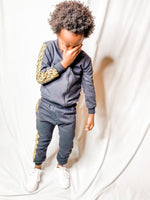 Load image into Gallery viewer, Warrior Toddler Boy Jogger Set
